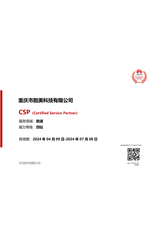 華為-數通-CSP四鉆